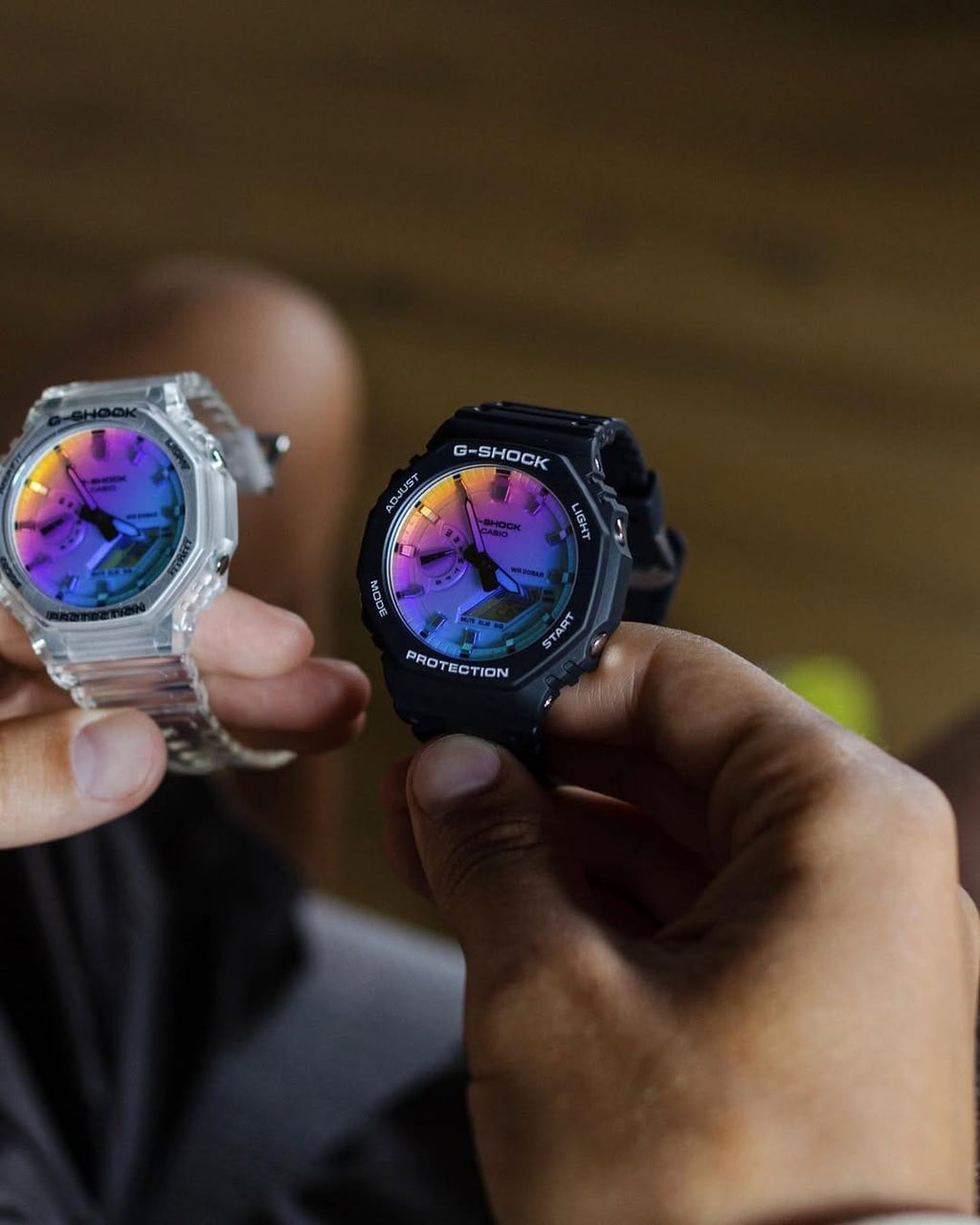 G-SHOCK BLACK RAINBOW Withmod 