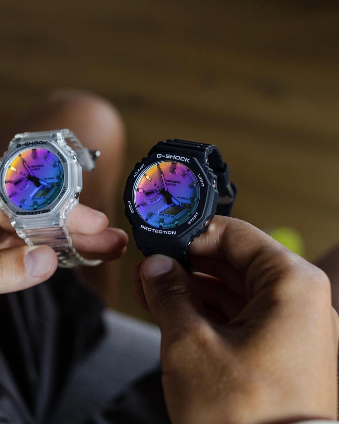 G-SHOCK BLACK RAINBOW Withmod 