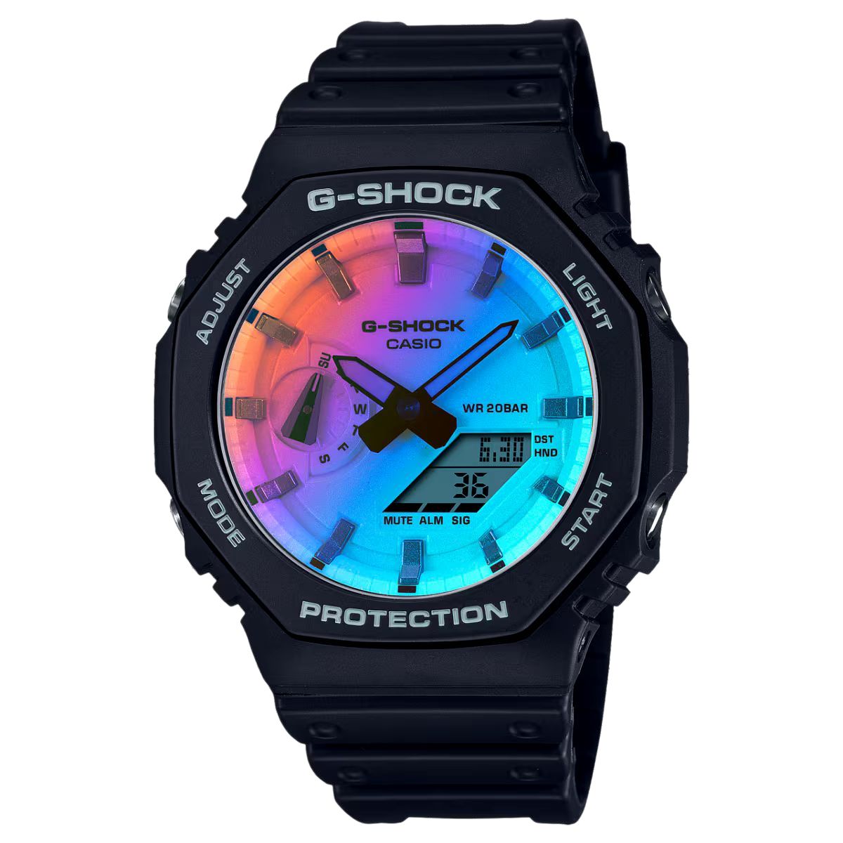 G-SHOCK BLACK RAINBOW Withmod 