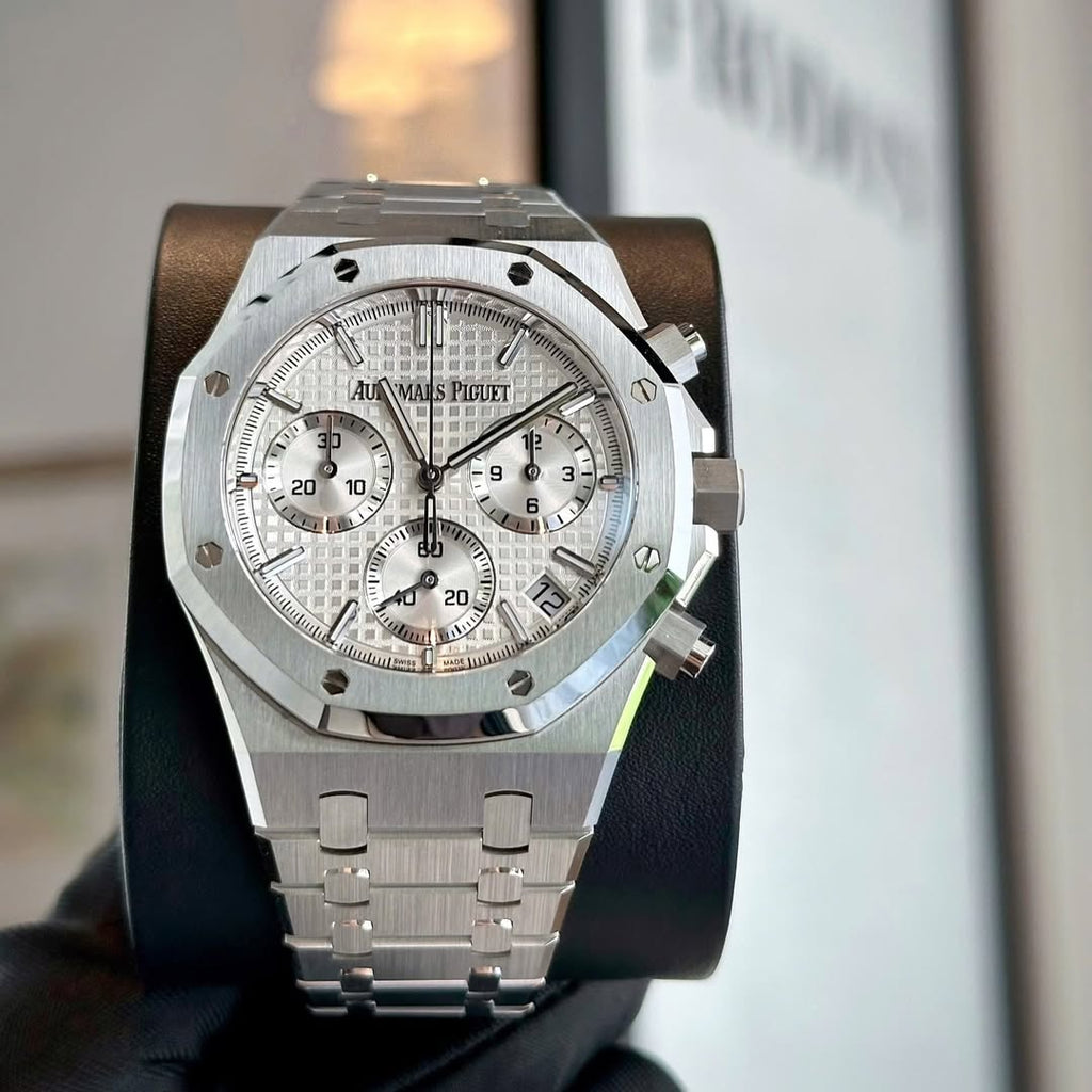Audemars Piguet Royal Oak Chronograph -  White Dial