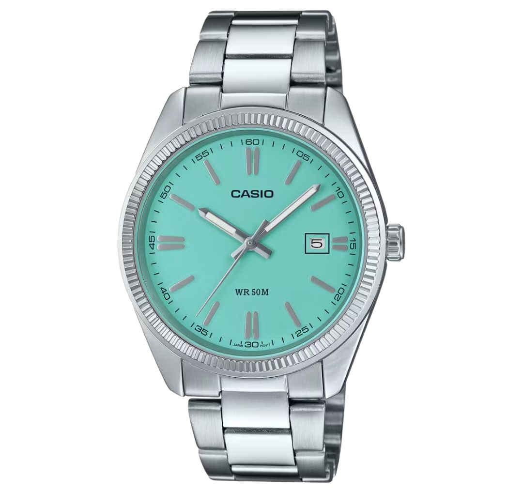 CASIO MTP TURQUOISE
