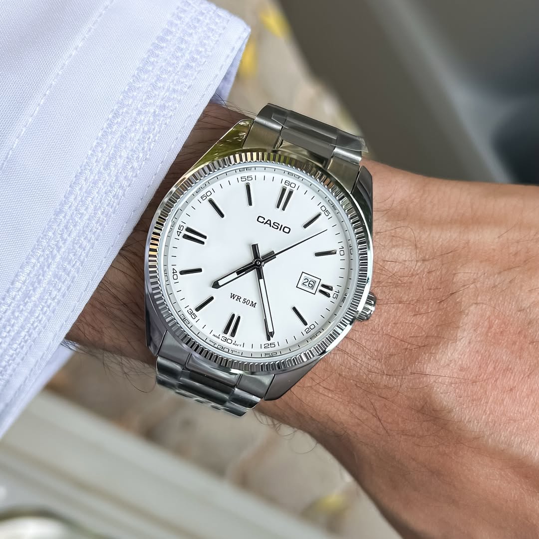 CASIO MTP BLANCO