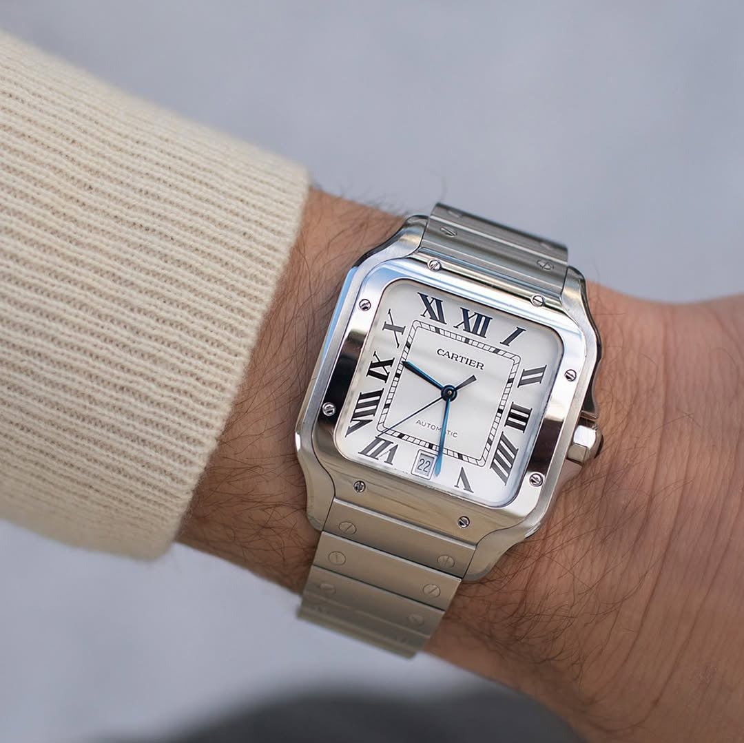 CARTIER SANTOS WHITE