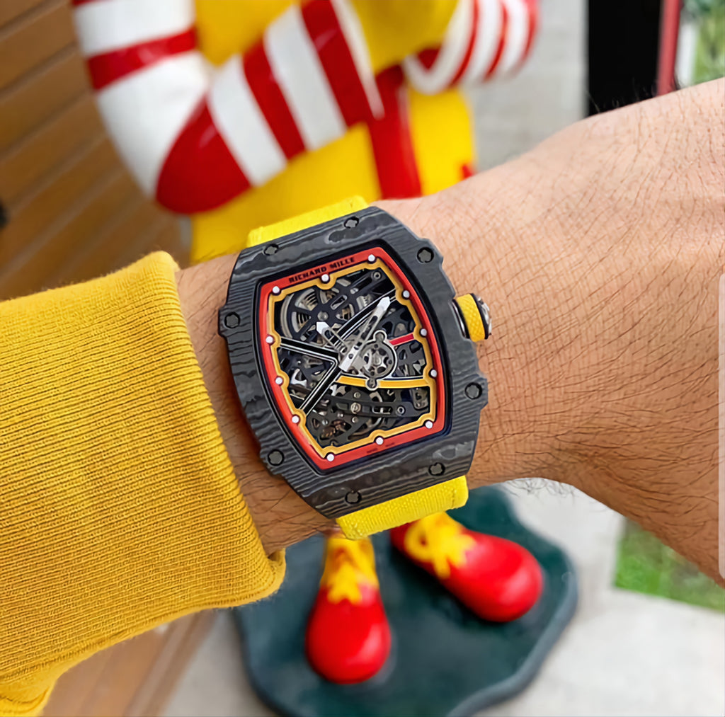 RICHARD MILLE SCRATCH - YELLOW