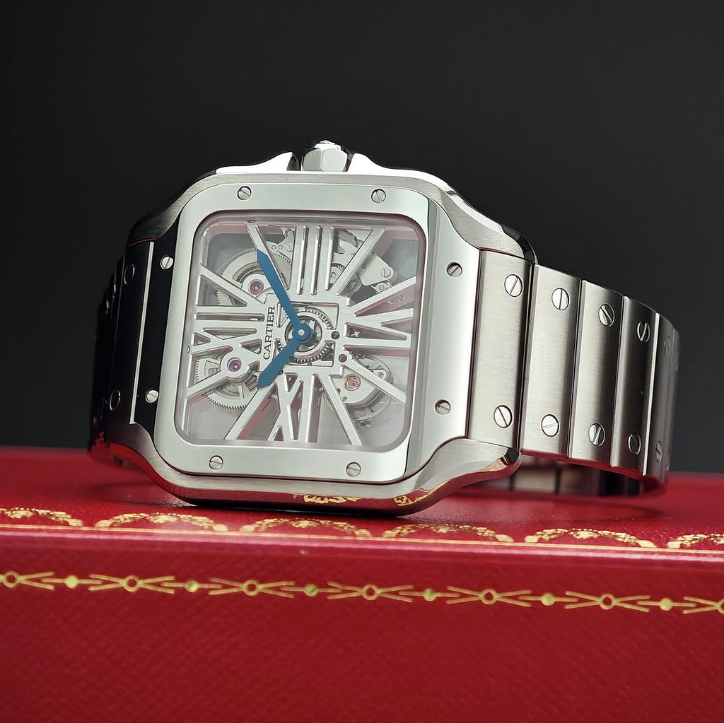 Cartier Santos Squelett