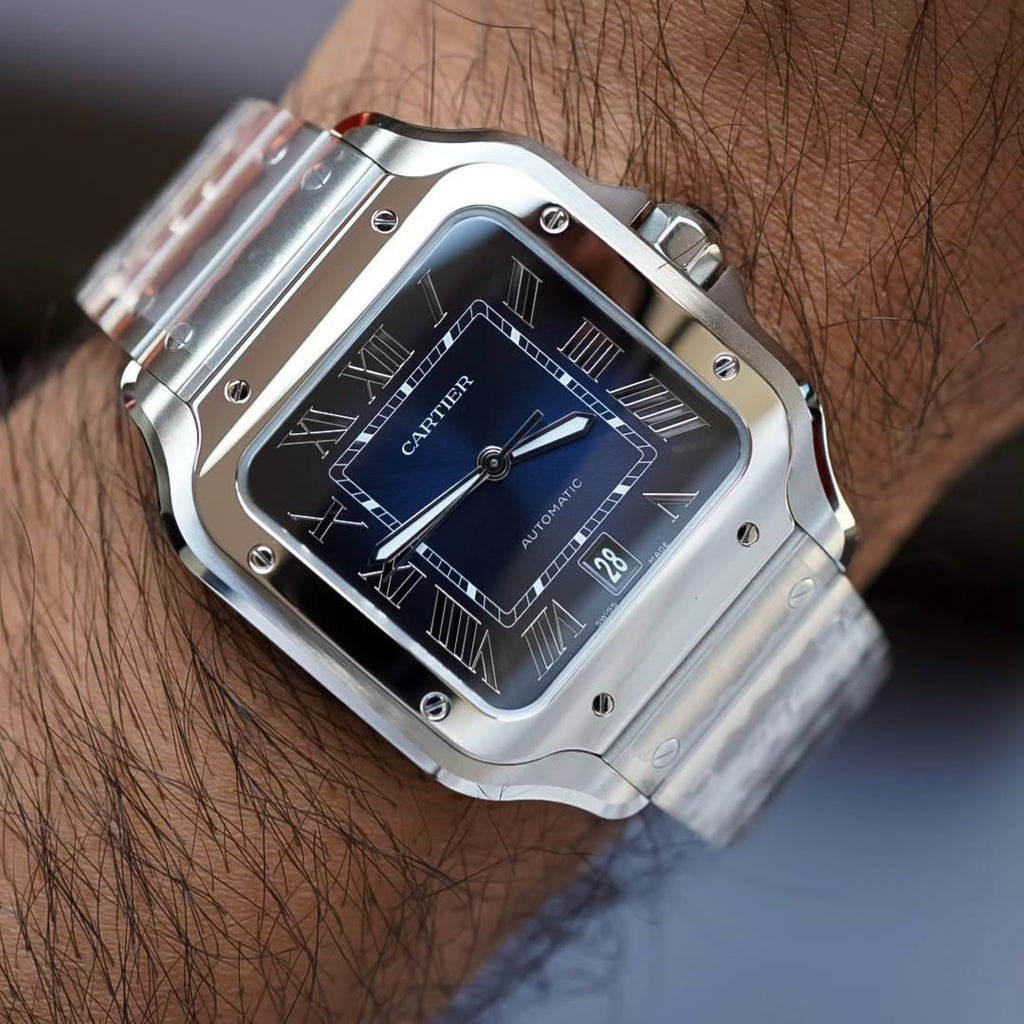 CARTIER SANTOS BLUE