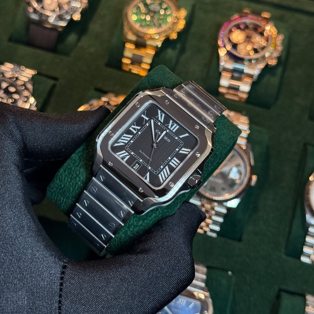 CARTIER SANTOS BLACK