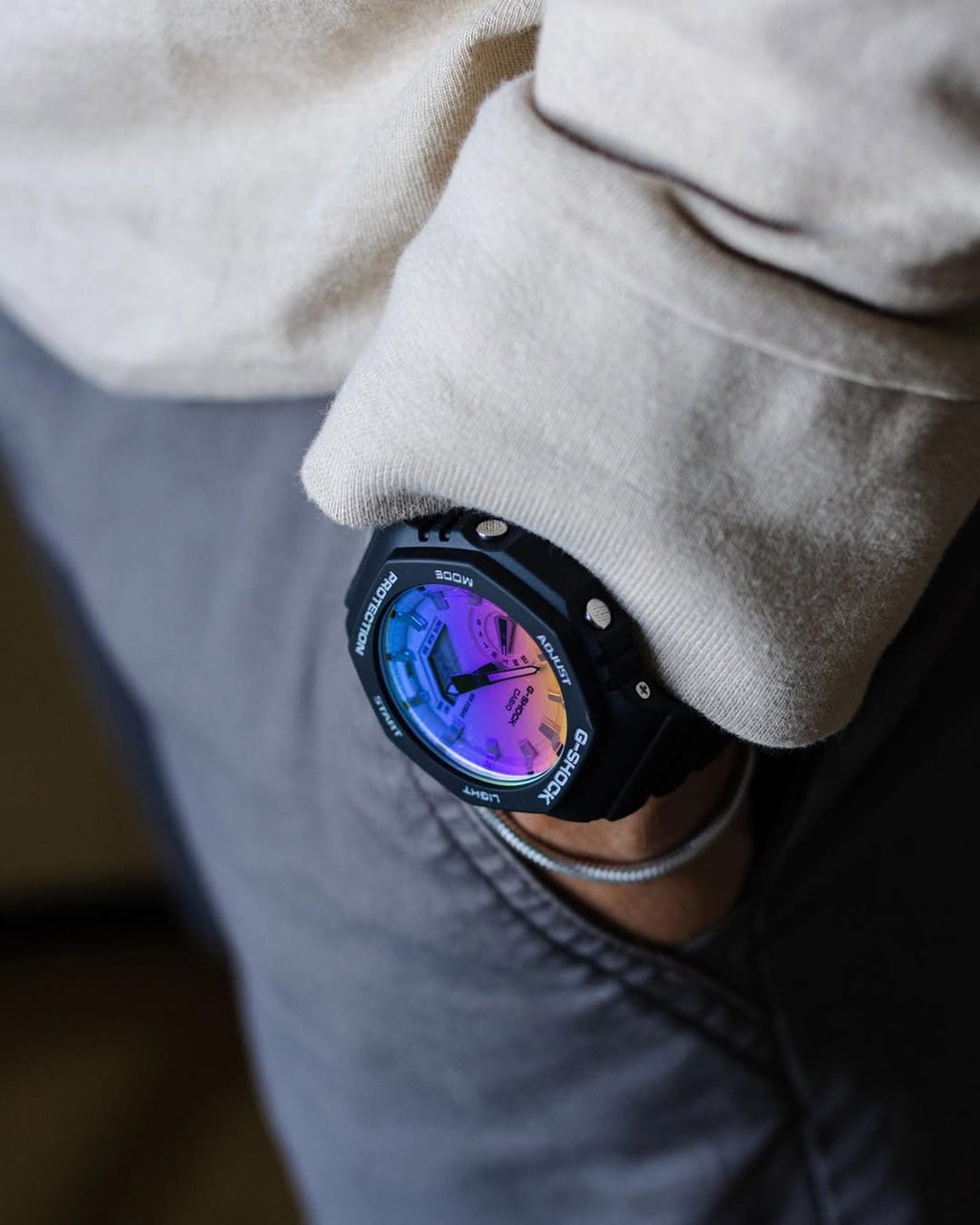 G-SHOCK BLACK RAINBOW
