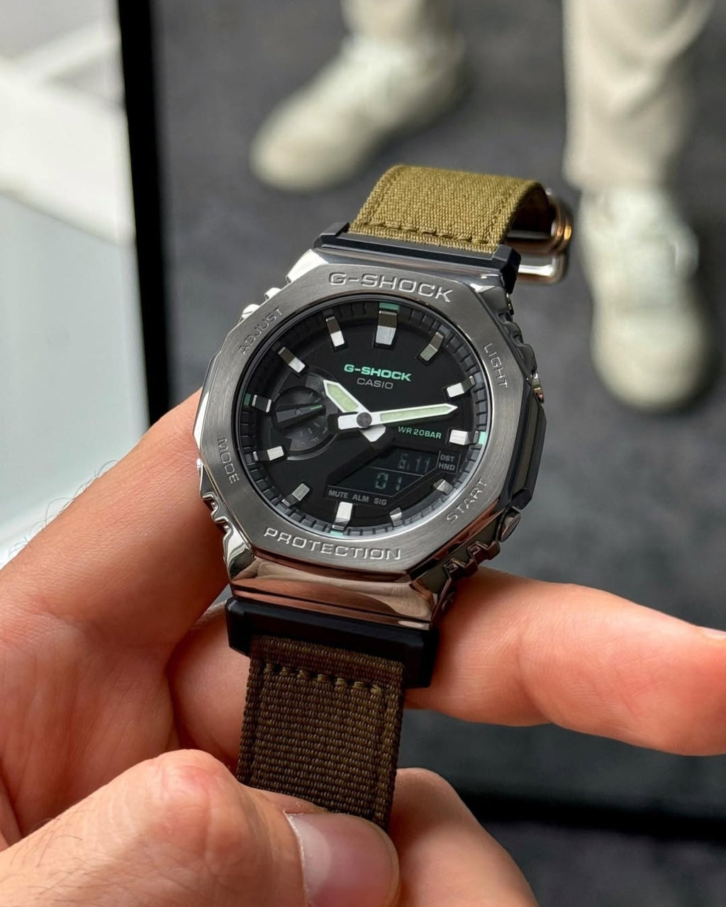 G-SHOCK METAL GREEN