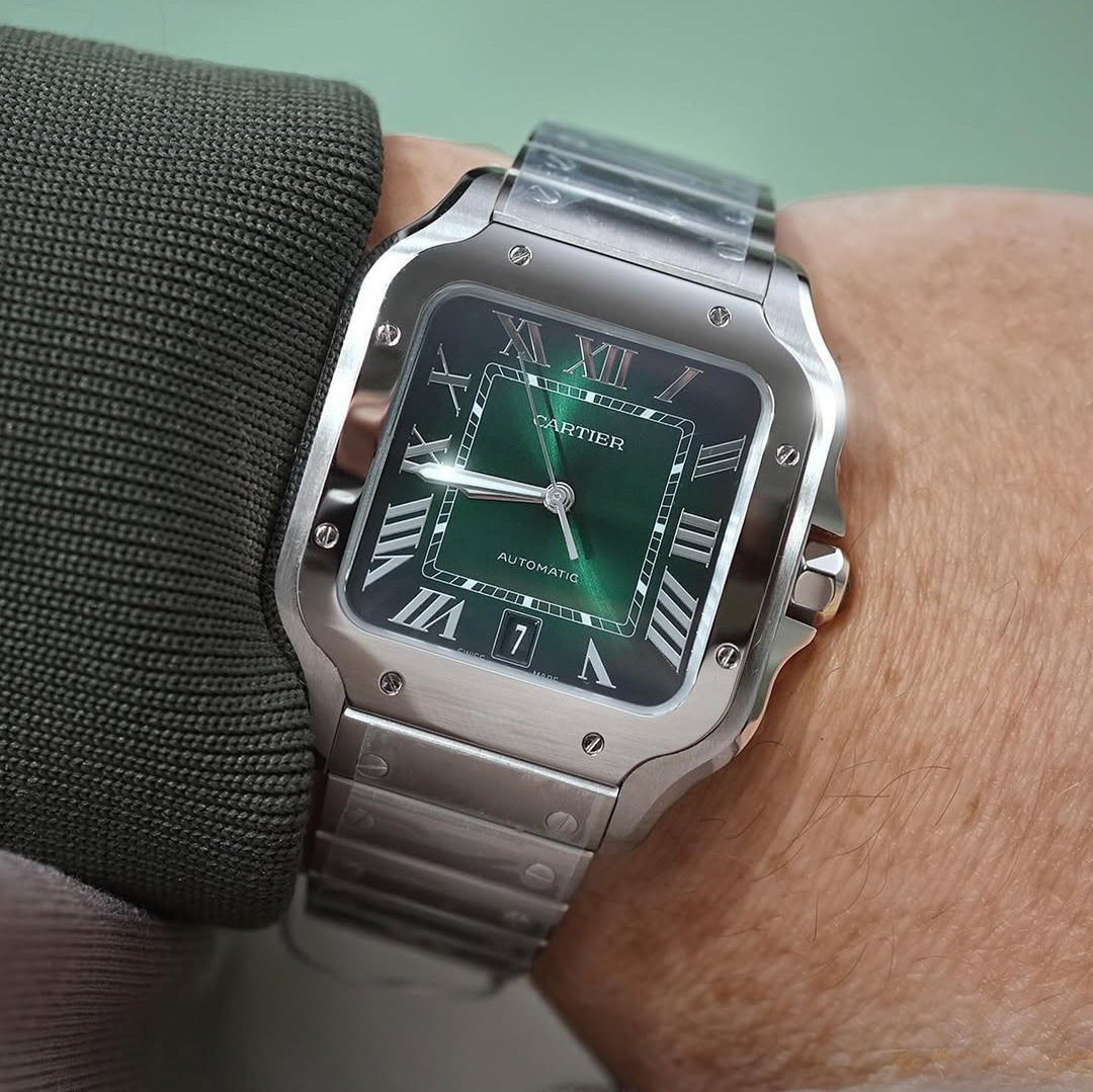 CARTIER SANTOS GREEN