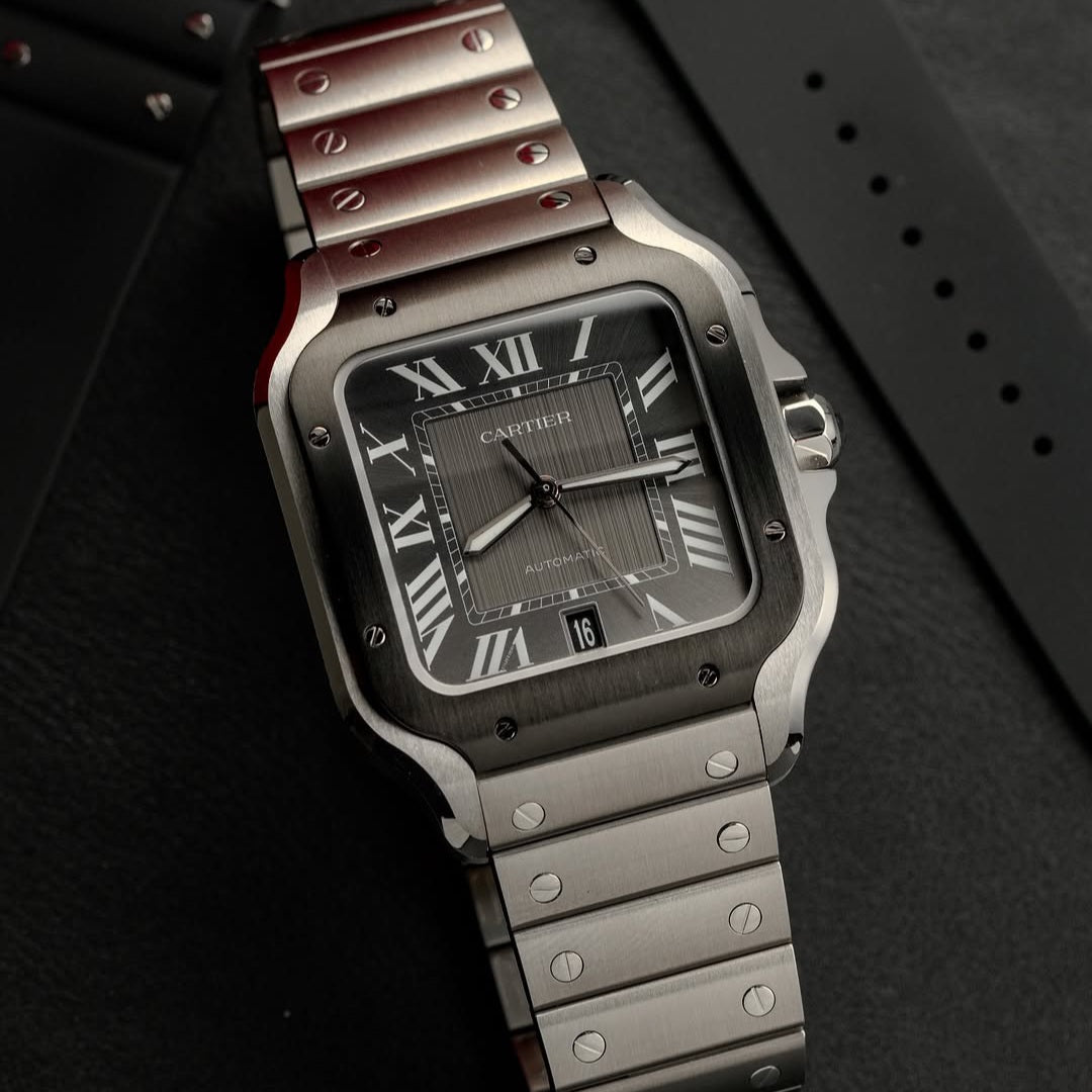 Cartier Santos Dark Grey