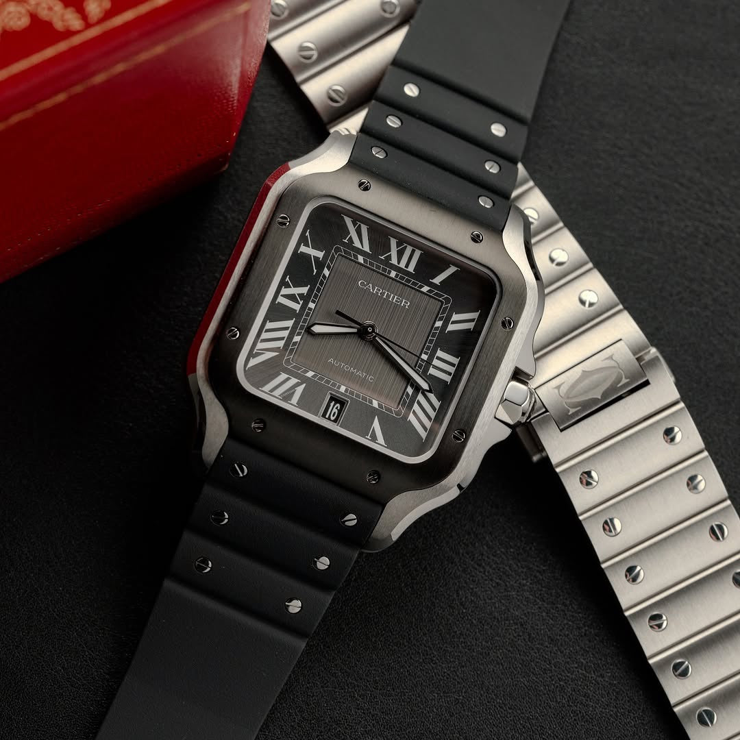 Cartier Santos Dark Grey