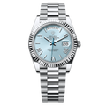 Day-Date Ice Blue Roman