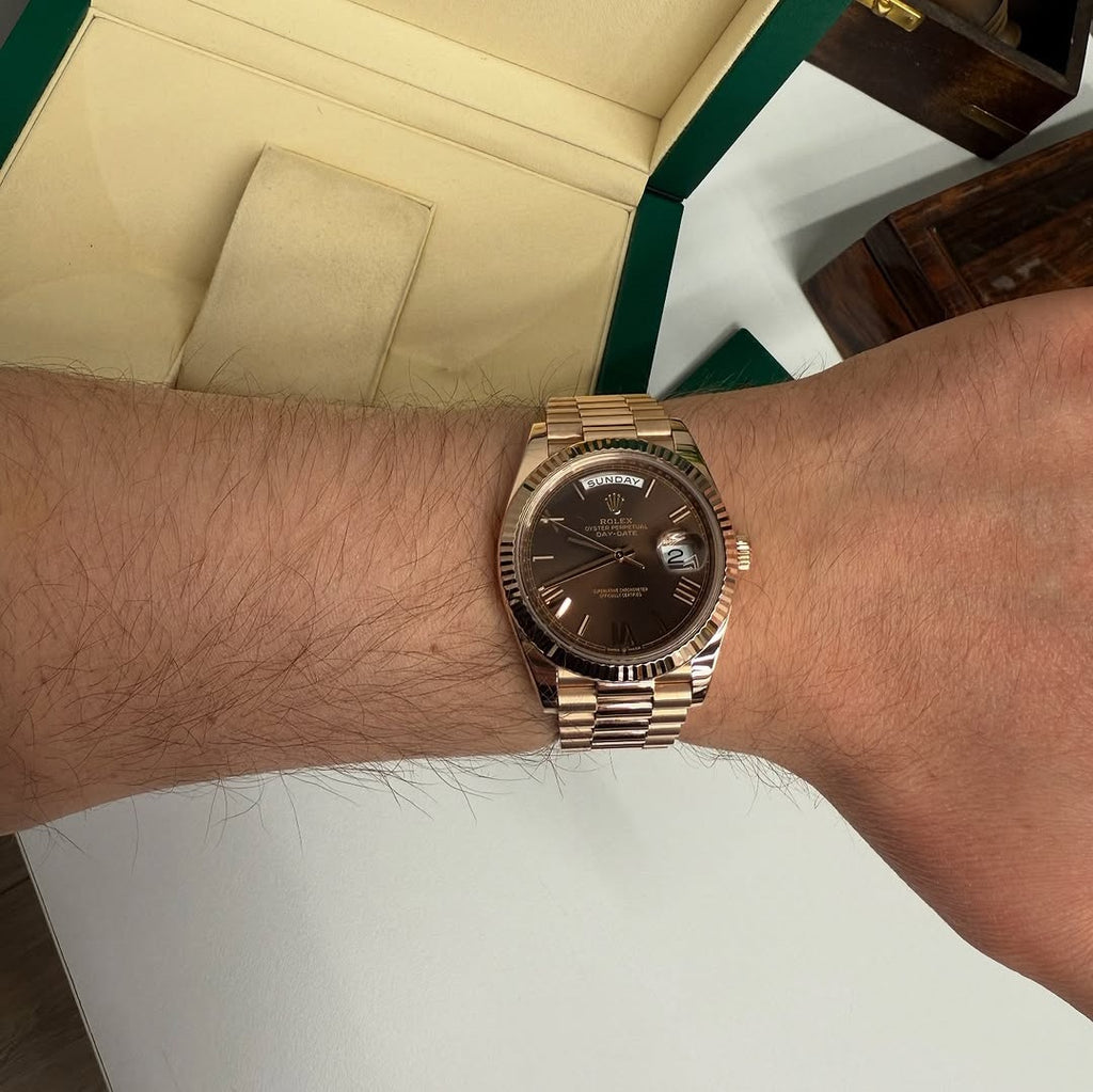 Day-Date Brown Roman