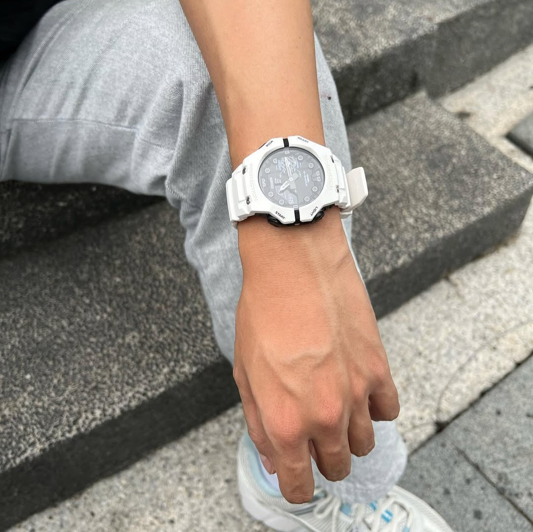 G SHOCK GAB BLANC