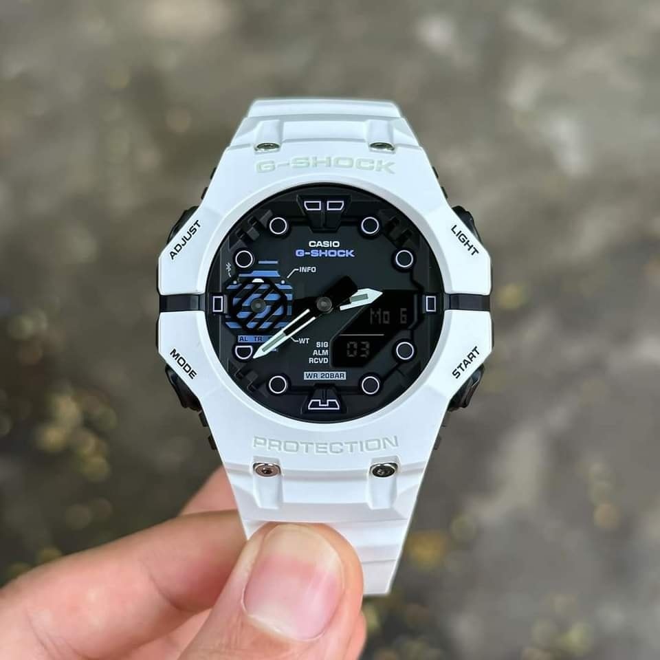 G SHOCK GAB BLANC