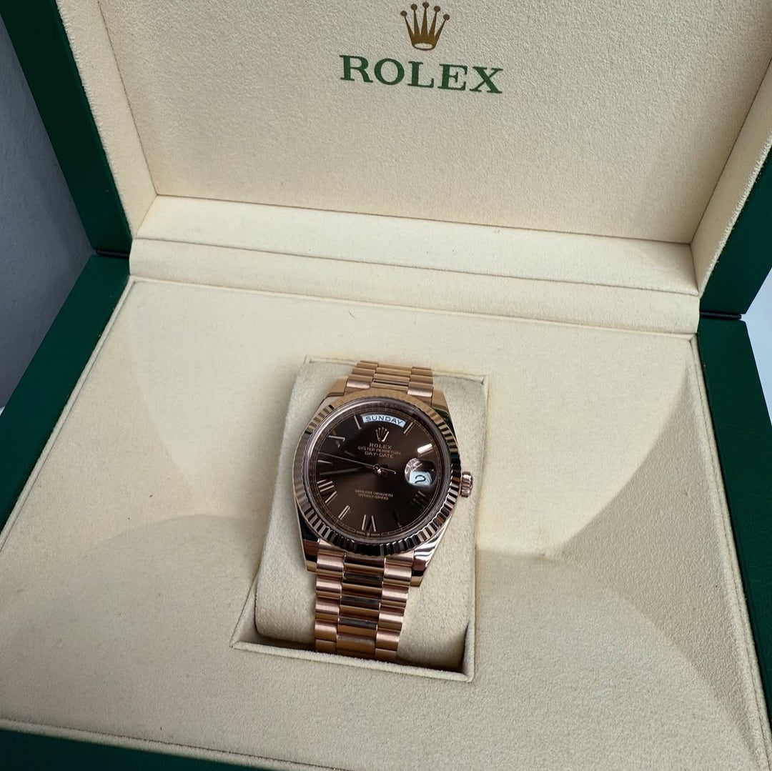 Day-Date Brown Roman