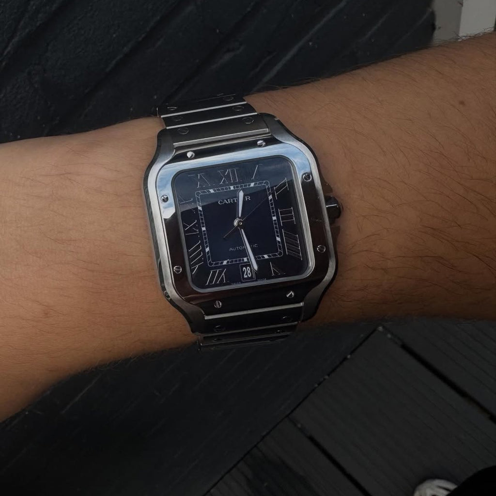 CARTIER SANTOS BLUE