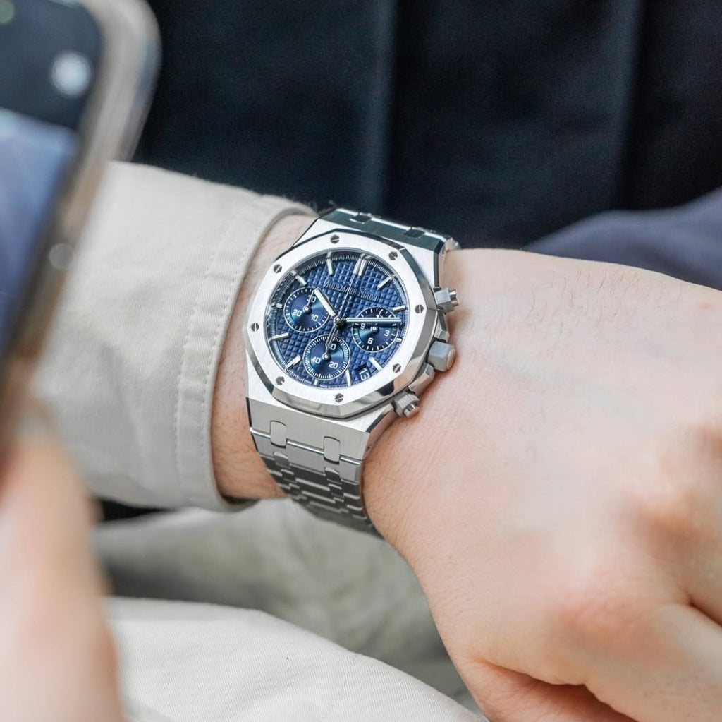 Audemars Piguet Royal Oak Chronograph -  Blue Dial