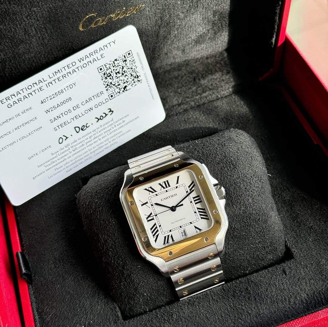 Cartier Santos Yellow Gold