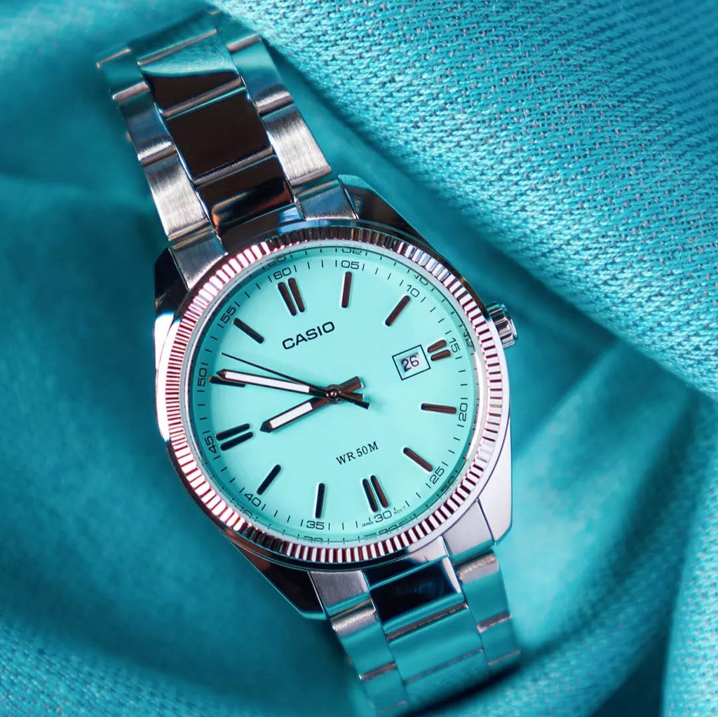 CASIO MTP TURQUOISE