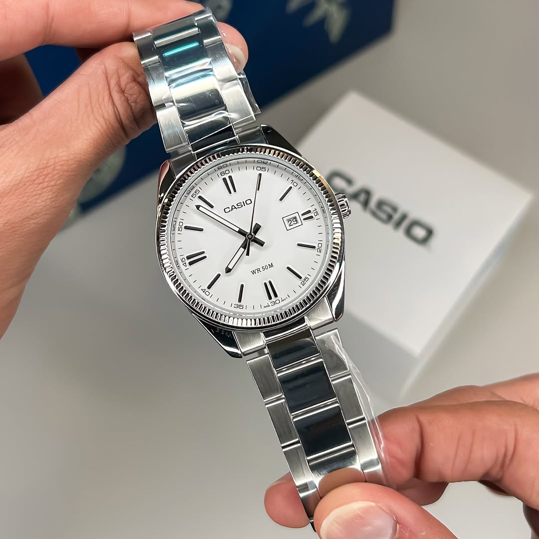 CASIO MTP BLANCO