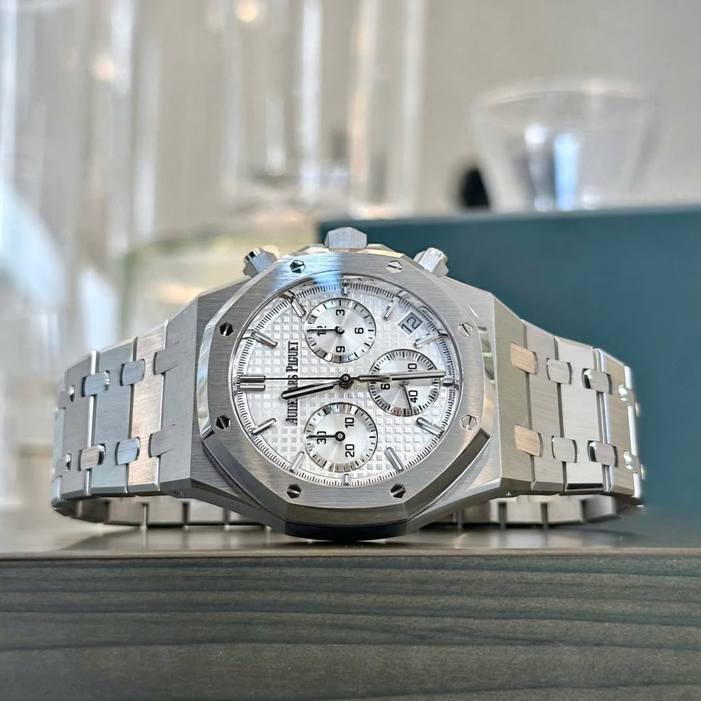 Audemars Piguet Royal Oak Chronograph -  White Dial