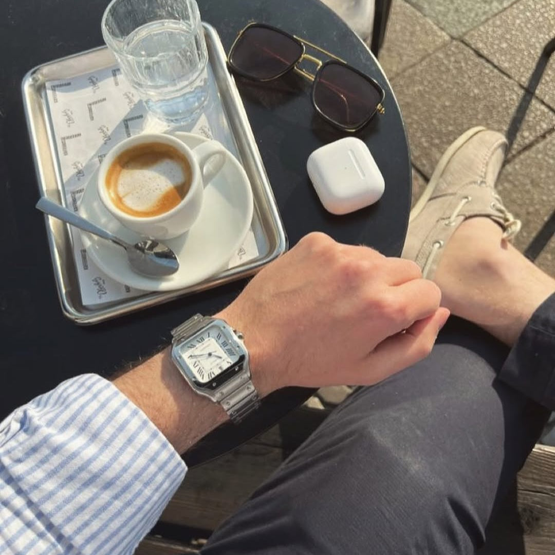 CARTIER SANTOS WHITE