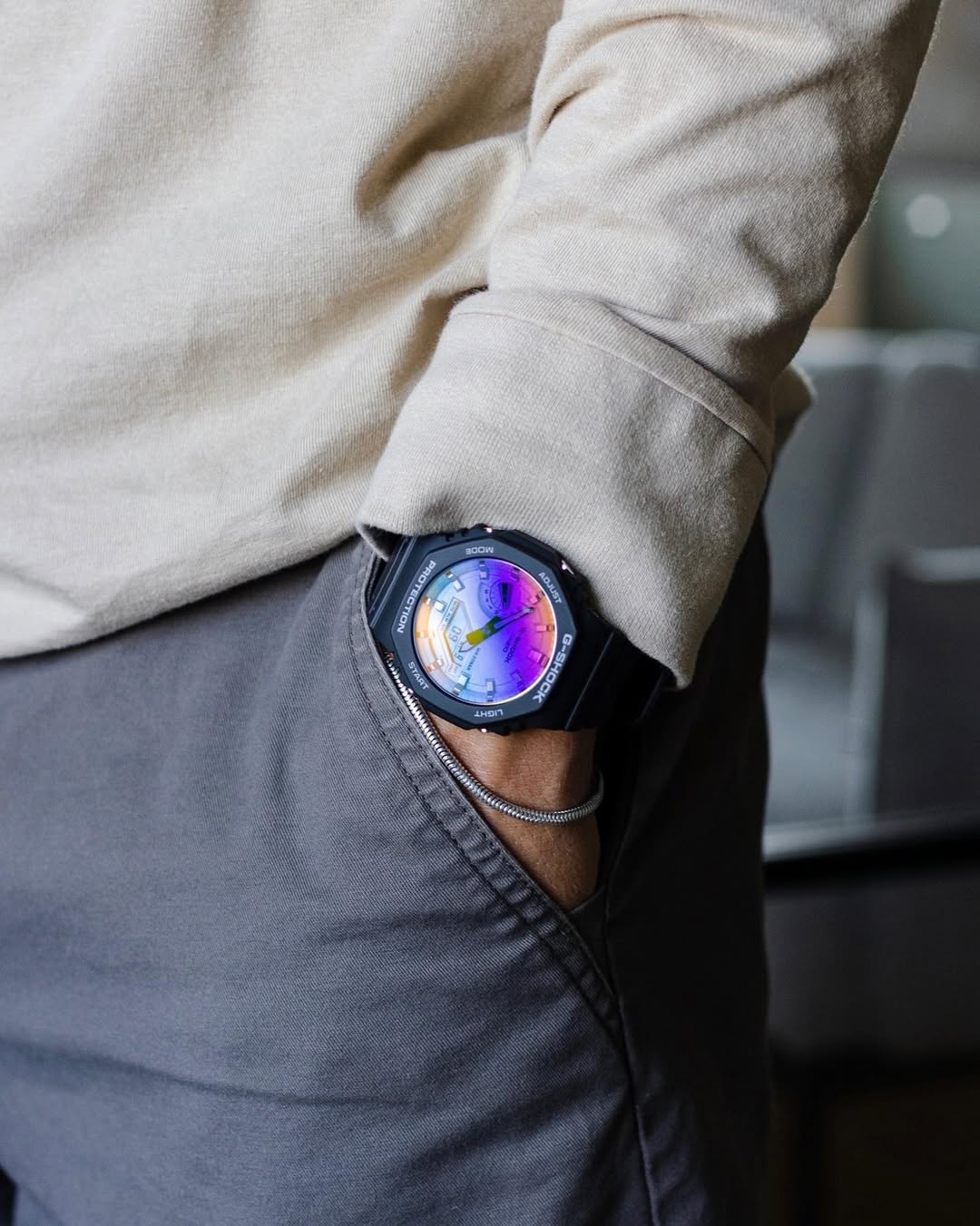 G-SHOCK BLACK RAINBOW