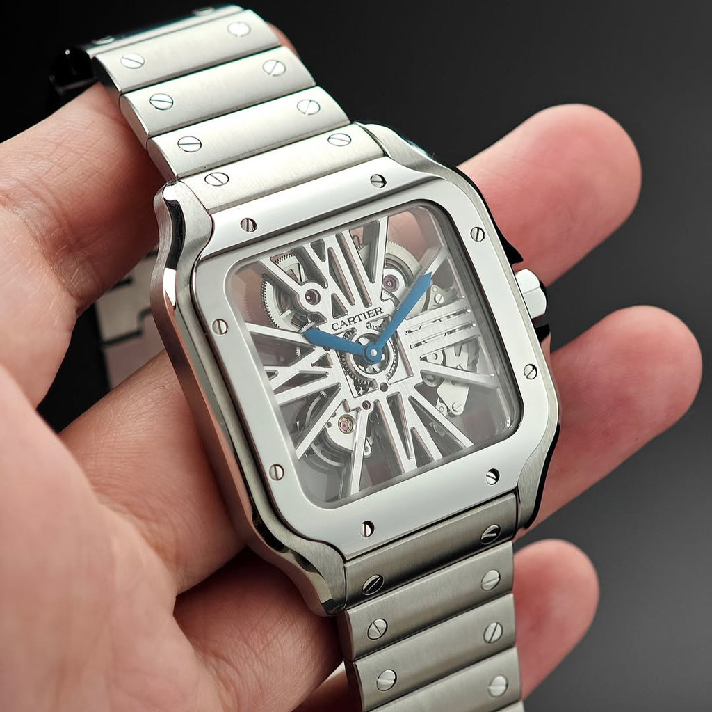 Cartier Santos Squelett