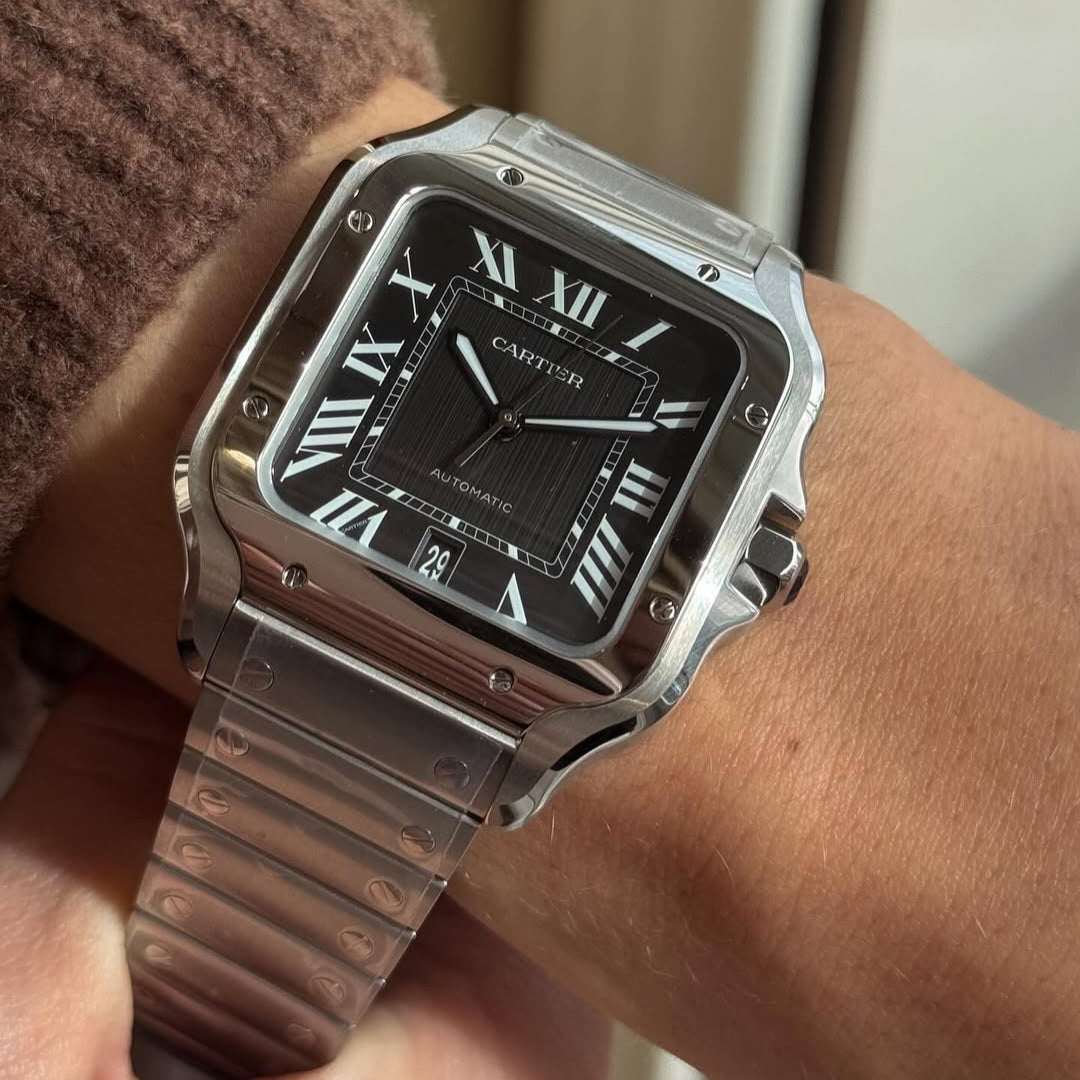 CARTIER SANTOS BLACK